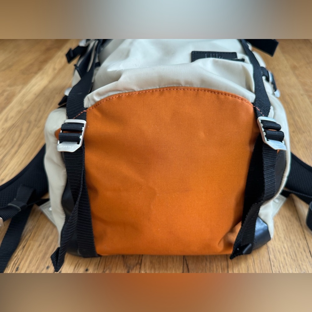 END x Master-Piece IBEX Flap Backpack (Beige) - Picture 6 of 15
